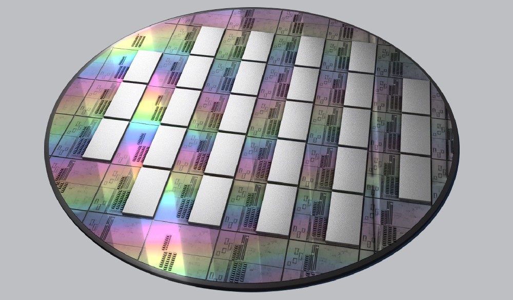 Integrated photonic chip design, simulation and wafer flow (SOI, SiO2, etc.)